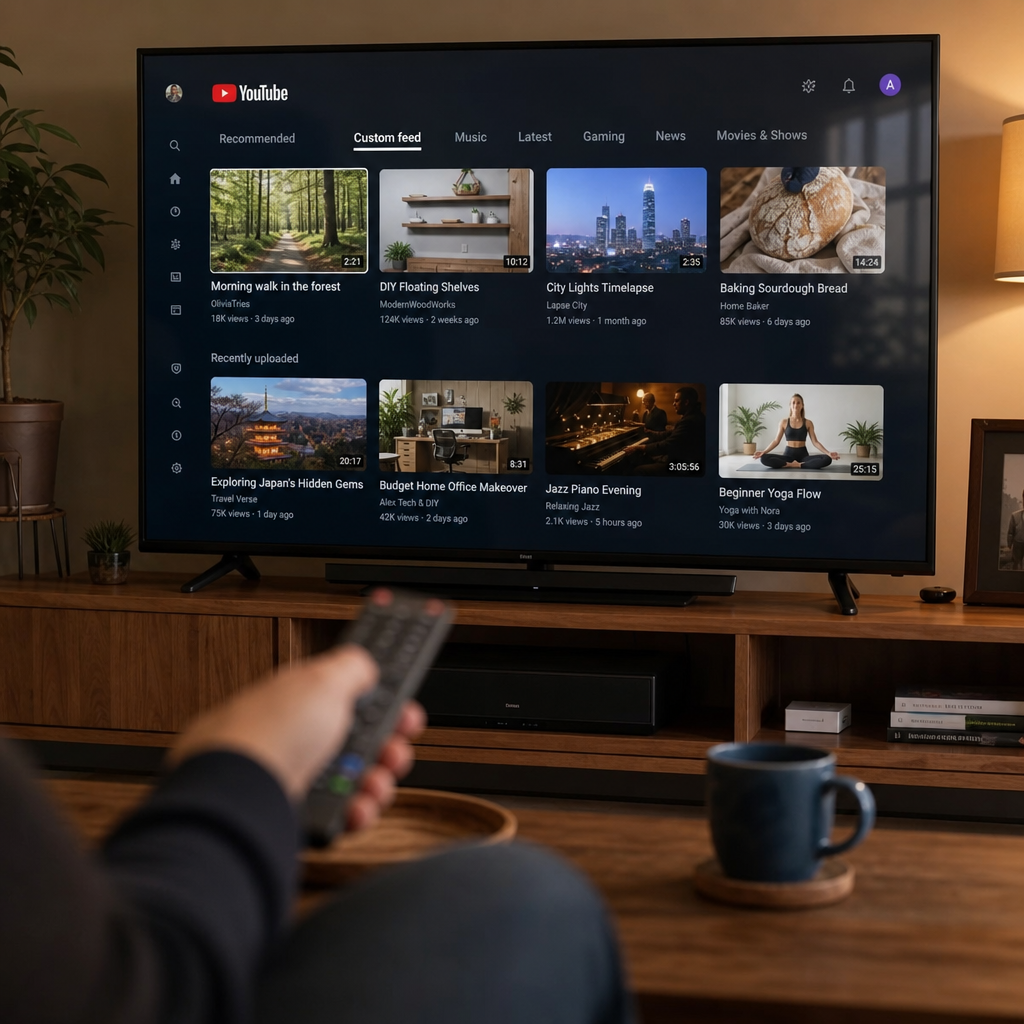 YouTube 的 AI 自定义视频流：你能点菜，但厨房没换