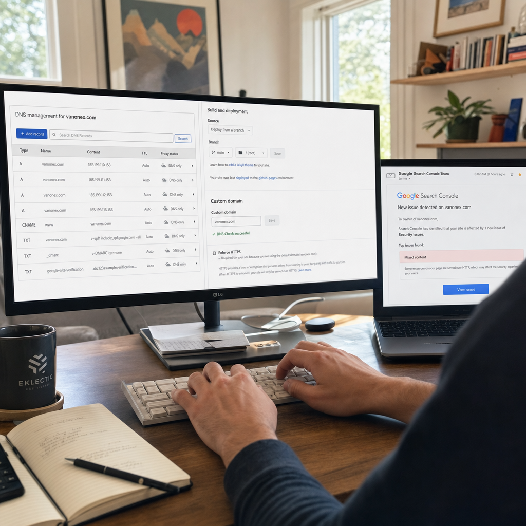 通配符 DNS 配太宽，GitHub Pages 子域名被陌生仓库拿去做博彩页