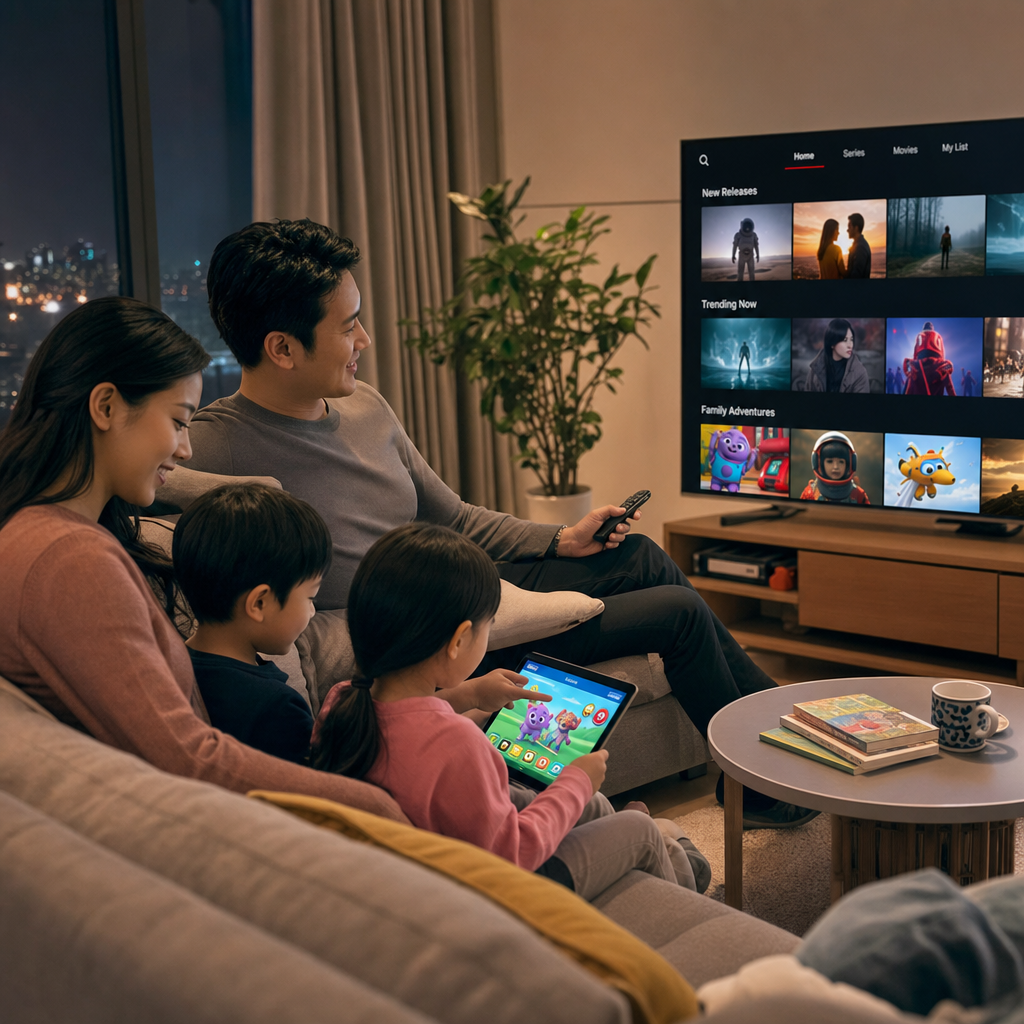Netflix在亚洲推新版移动App:短视频入口和儿童游戏,争的是家庭停留时间