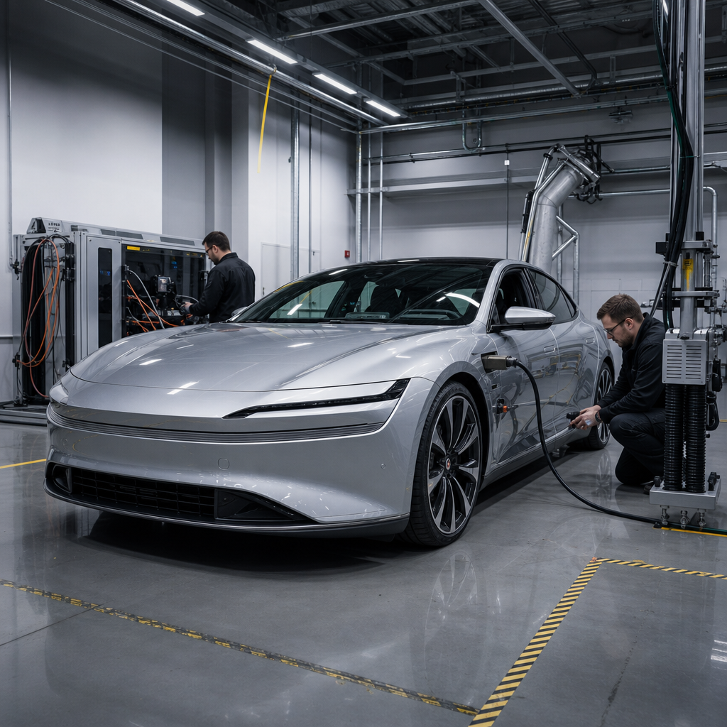 奔驰纯电 AMG GT 63:1153 马力很吓人,真正的考题是 600kW 快充和热管理