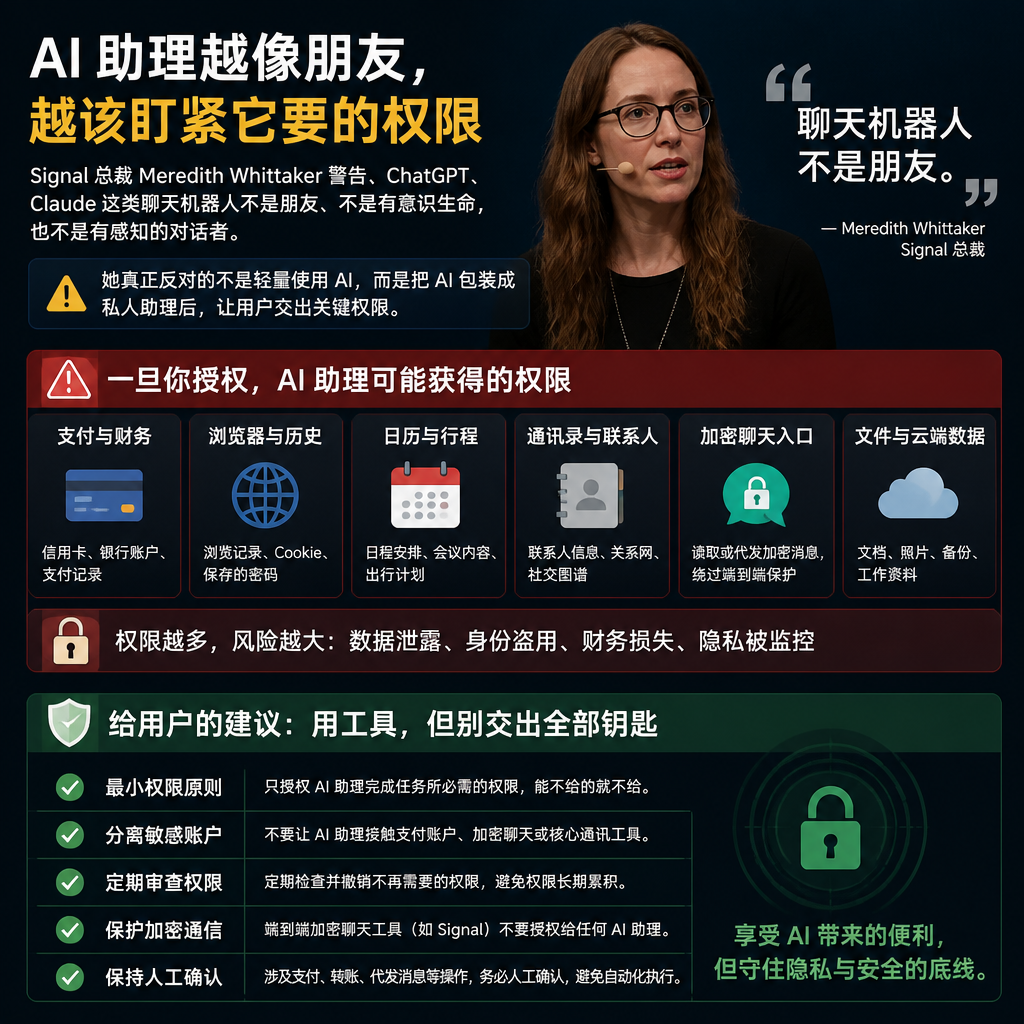 AI 助理越像朋友，越该盯紧它要的权限
