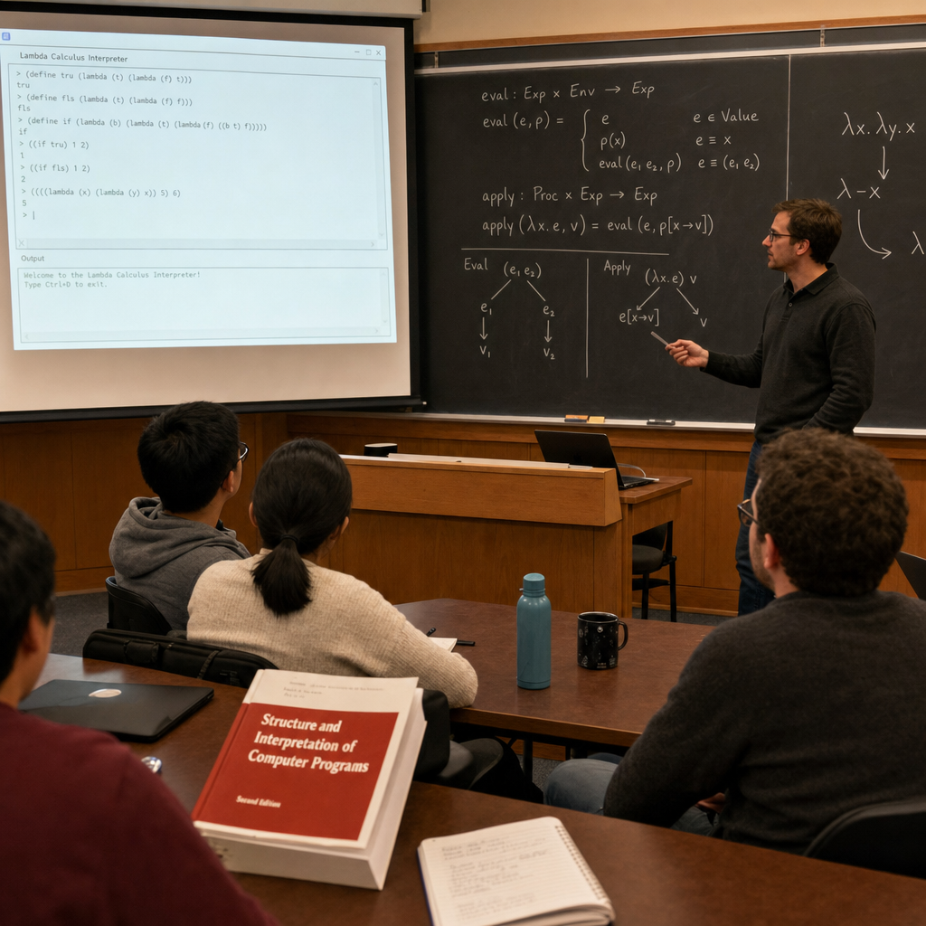 7 行代码实现一门语言：Matt Might 教程的重点不是短，而是 eval/apply