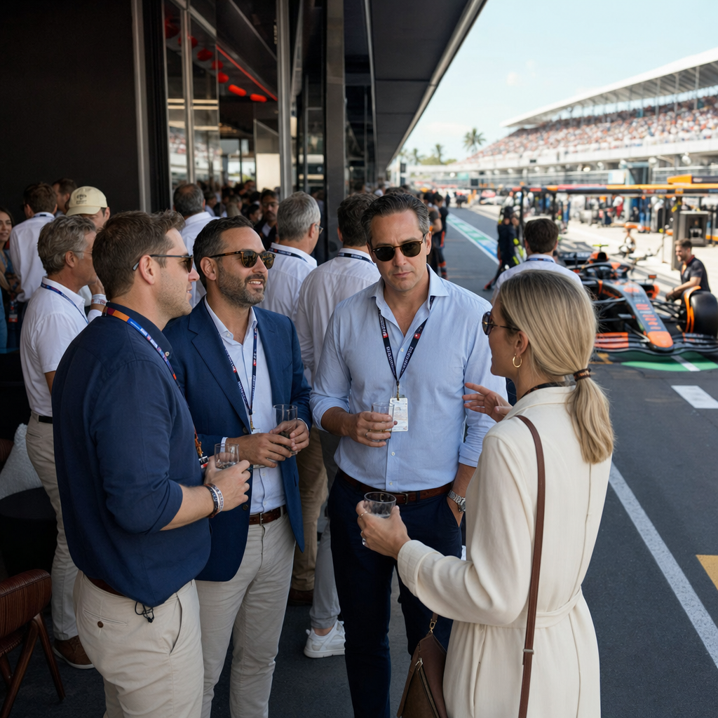 F1围场成了创业圈的新交易场，赛车只是入场券