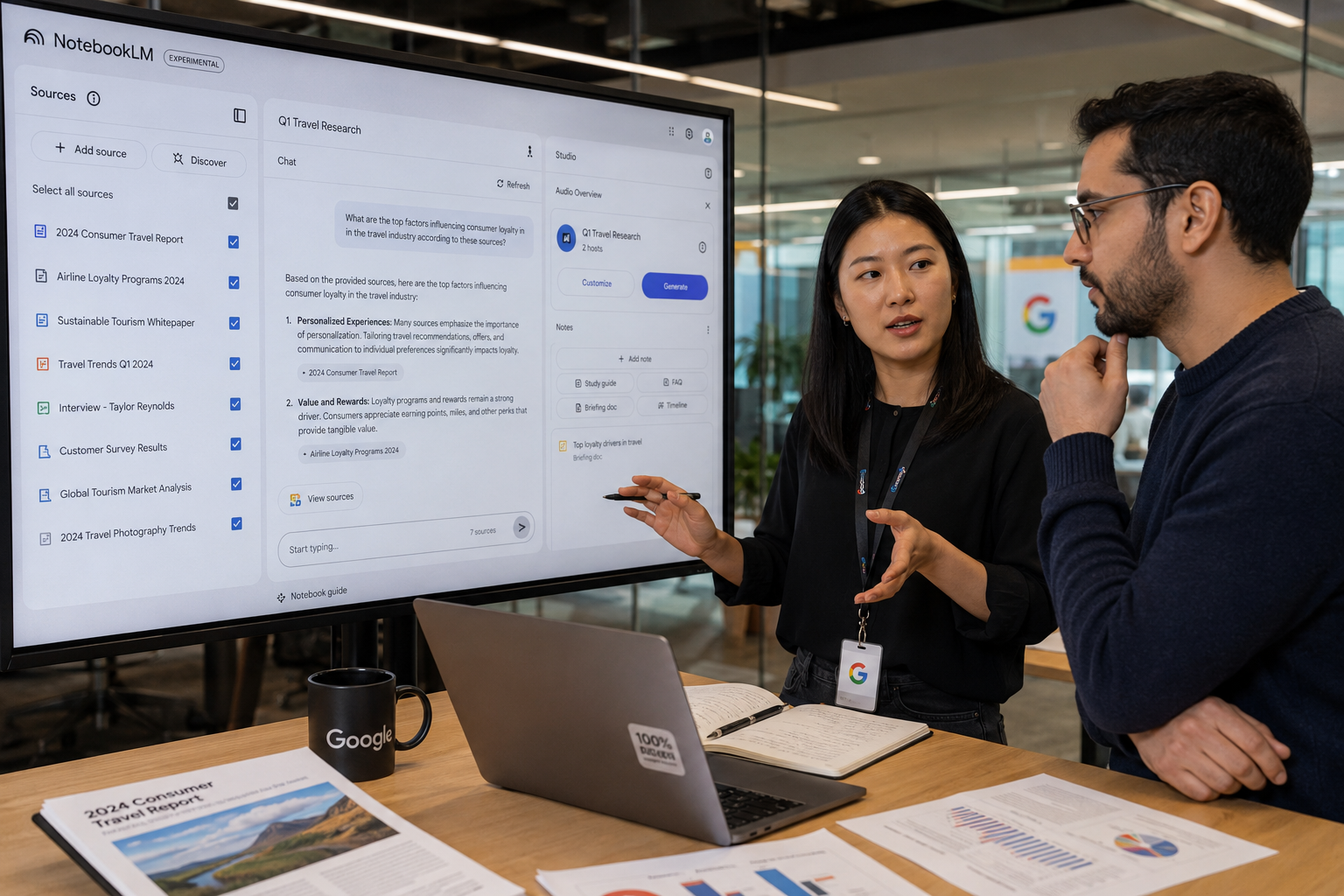 NotebookLM 接入 Gemini 3.5 和代码执行，Google 想把它从笔记工具推成研究工作台
