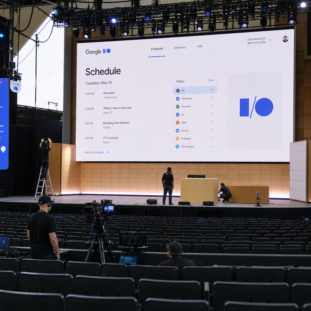 Google I/O 2026 日程页上线:先确认入口,别急着猜新品