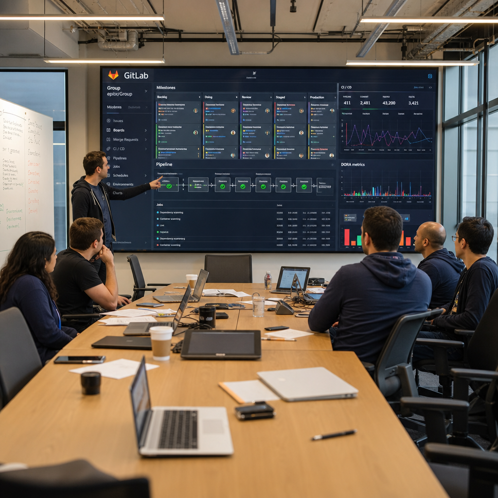 GitLab 裁员 14% 押注 AI Agent：真正的考题不是省人，是平台能不能扛住机器洪峰