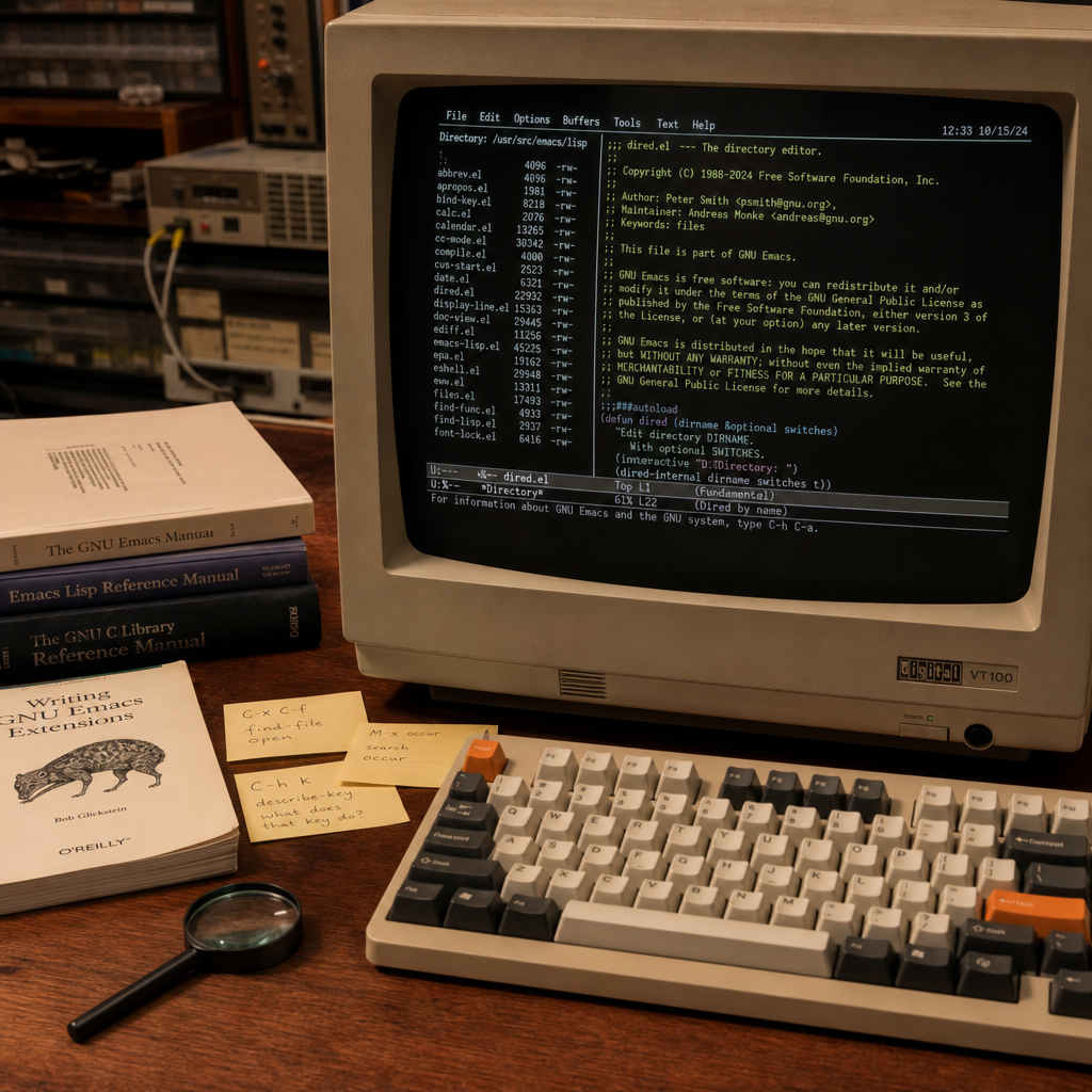 Emacs 不是缺功能，是把功能藏得太深