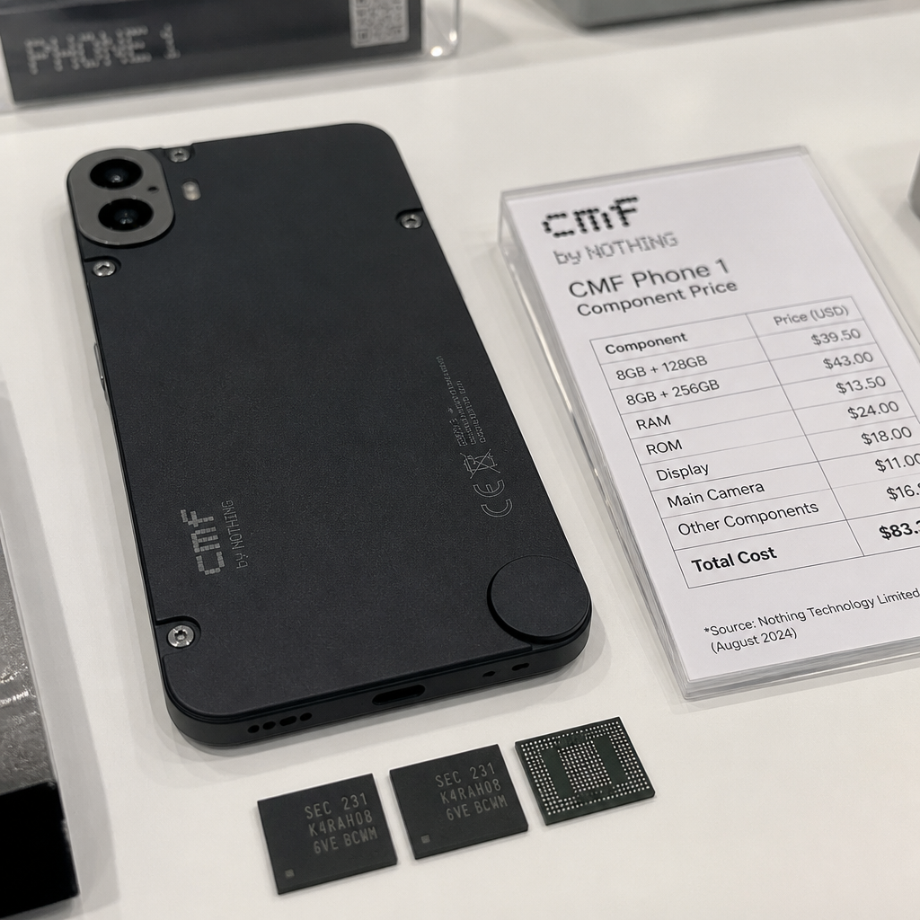 Nothing 今年不发新 CMF 手机：RAM 涨价开始挤压平价机