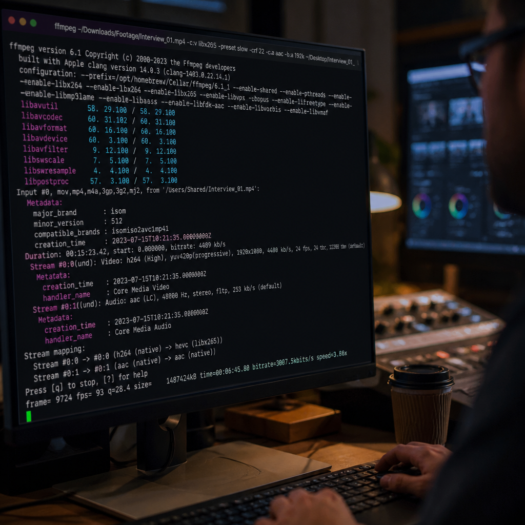 统治全网视频的“隐形大神”:终于有人把 FFmpeg 讲成大白话了