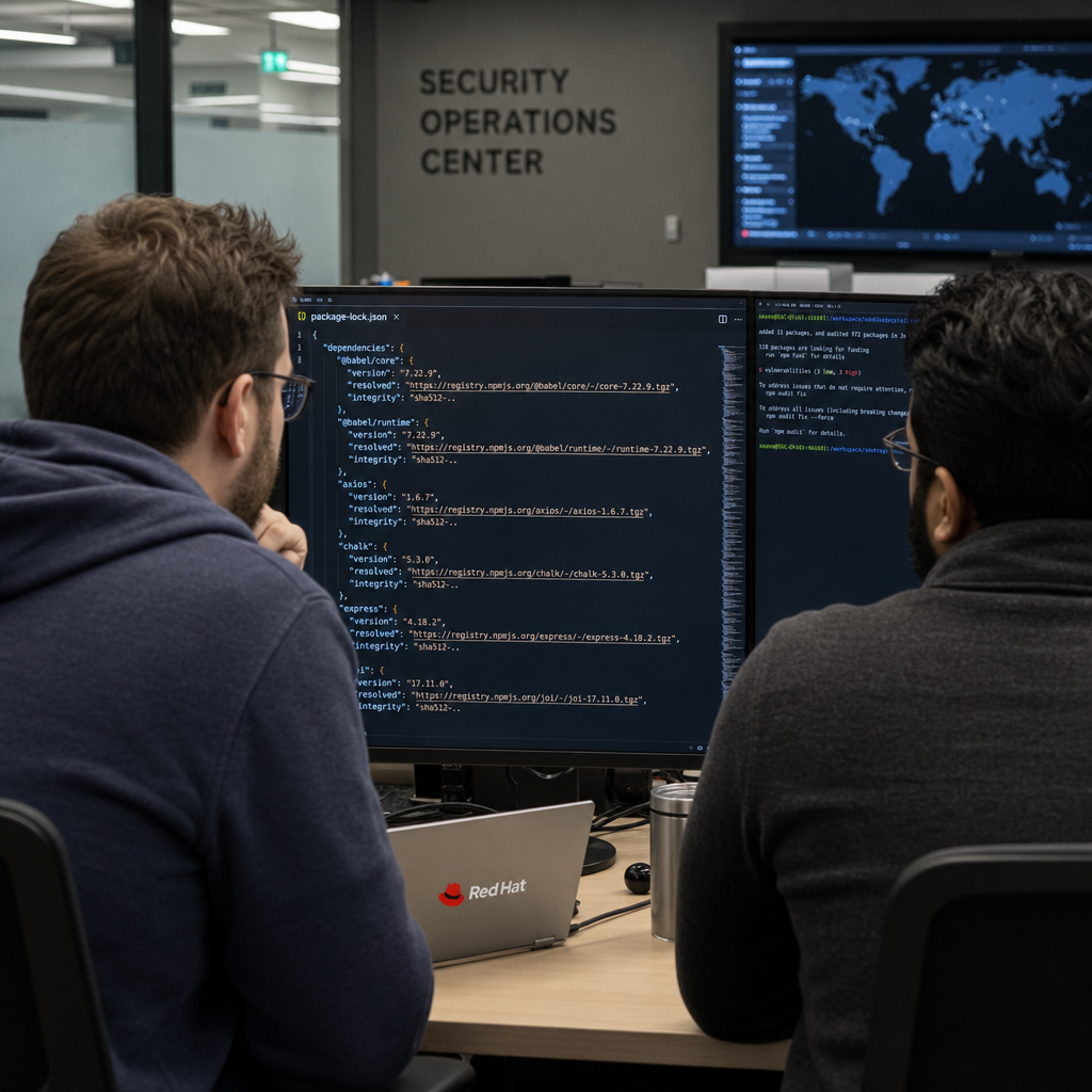 Red Hat 相关 npm scope 被曝 31 个包疑似恶意版本，先查锁文件别急着归因
