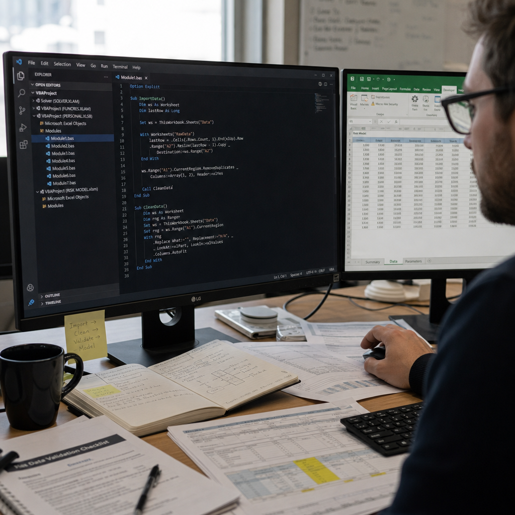 XLIDE 把 VBA 拖进 VS Code:老 Excel 宏终于能进现代工作流