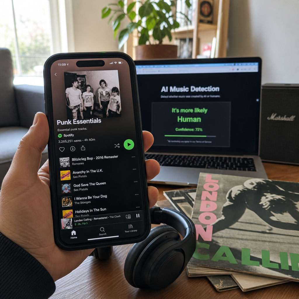 Deezer把AI音乐检测推向Spotify歌单:平台不接,就让用户先查